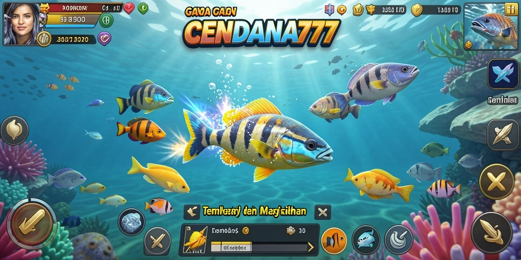 Tangkapan layar CENDANA777 menunjukkan aksi tembak ikan yang seru dan menegangkan.