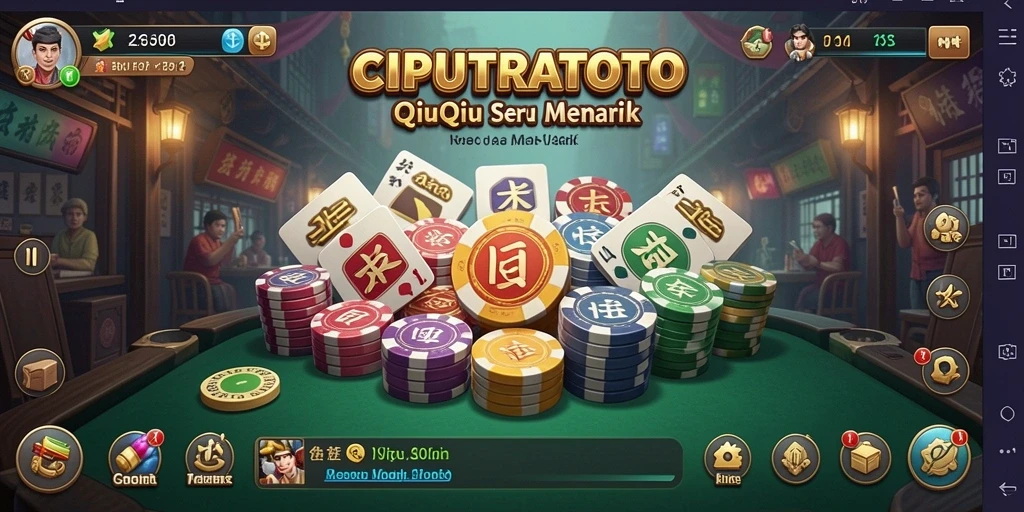 Tampilan gameplay QiuQiu di CIPUTRATOT