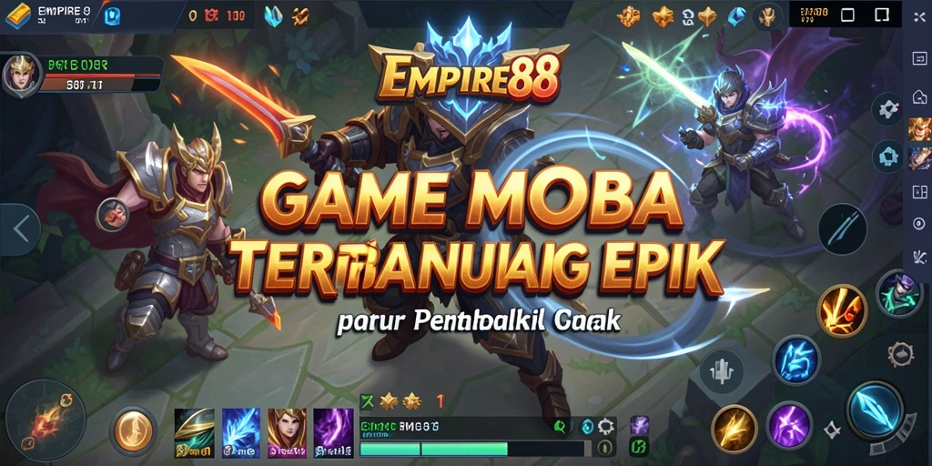 Tampilan gameplay seru di EMPIRE88 dengan pertempuran tim yang epik.