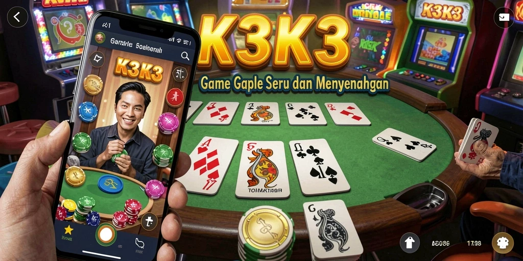Screenshot dari gameplay K3K3 yang seru dan interaktif.