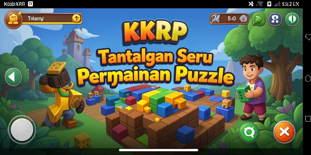 Screenshot KKRP menunjukkan gameplay menantang dan menyenangkan.