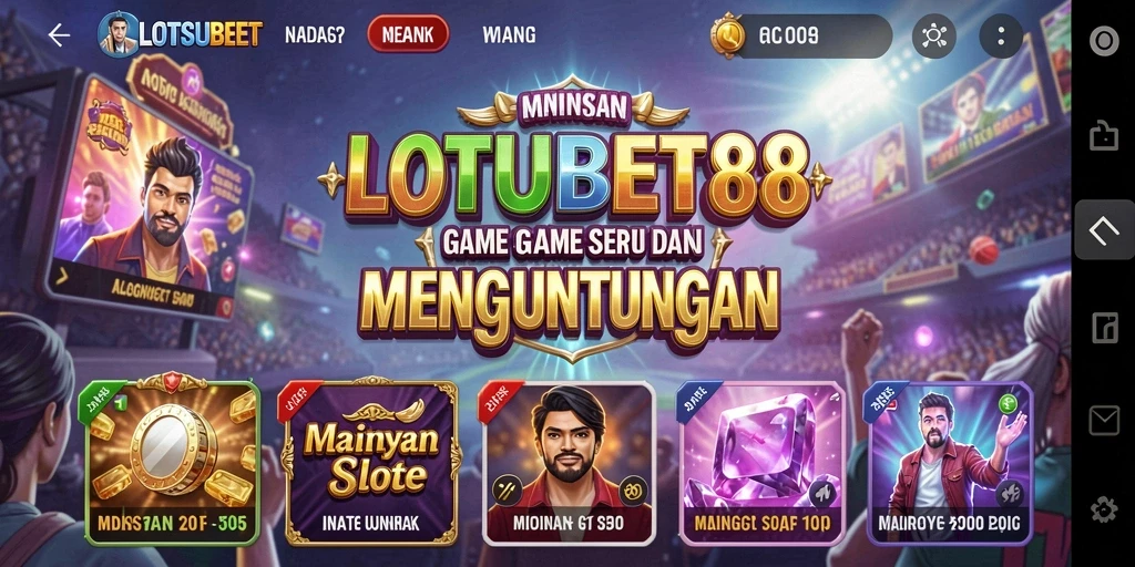 Tampilan gameplay slot yang seru dan menarik di LOTUSBET88.