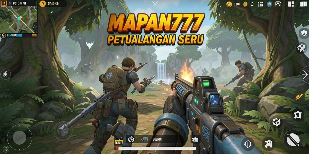 Screenshot gameplay MAPAN777 yang menunjukkan aksi seru dalam TPS.