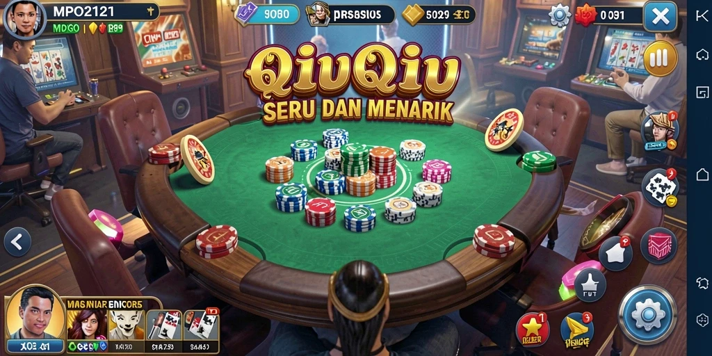 Gameplay seru QiuQiu di MPO2121.