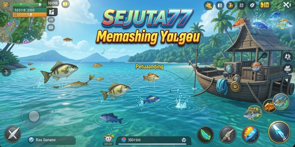 Tangkapan ikan yang menakjubkan dalam SEJUTA77, visual yang memikat.