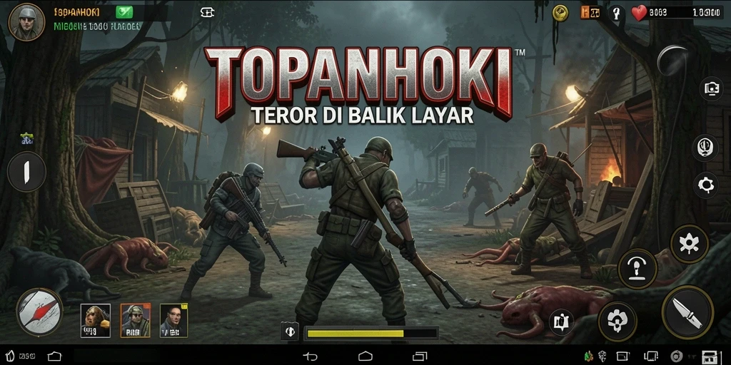 Gameplay menegangkan dan atmosfer mencekam di TOPANHOKI.