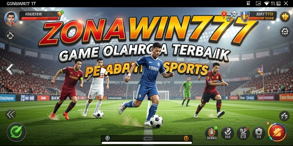 Tangkapan layar gameplay ZONAWIN777 yang menampilkan aksi seru dalam permainan olahraga.